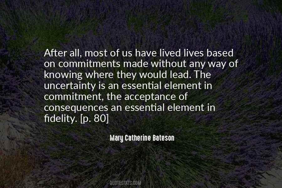 Mary Catherine Bateson Quotes #71133