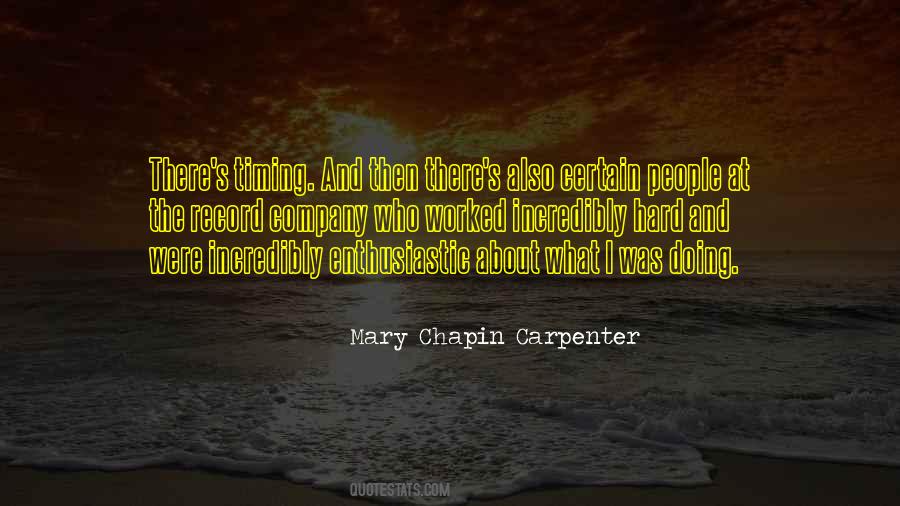 Mary Chapin Carpenter Quotes #1089551