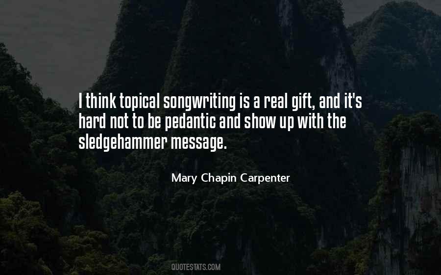 Mary Chapin Carpenter Quotes #1309312