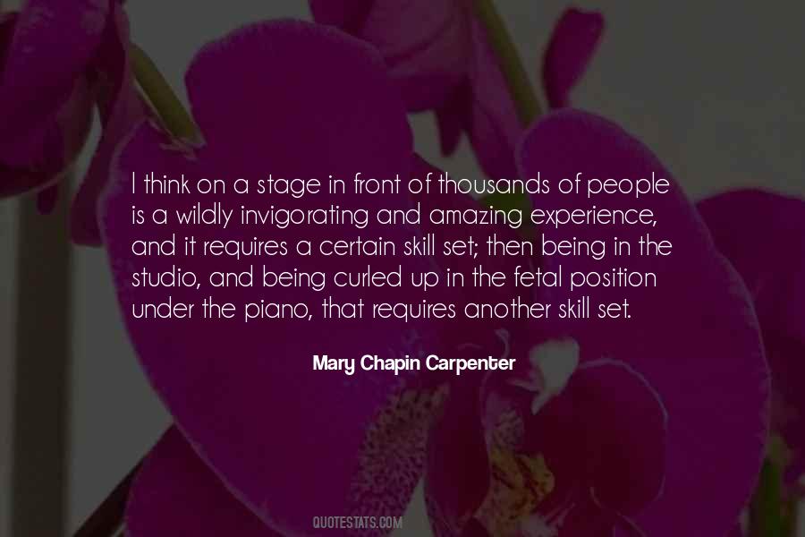 Mary Chapin Carpenter Quotes #180760