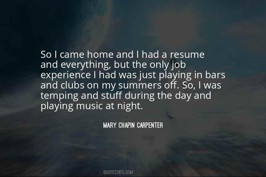 Mary Chapin Carpenter Quotes #284702