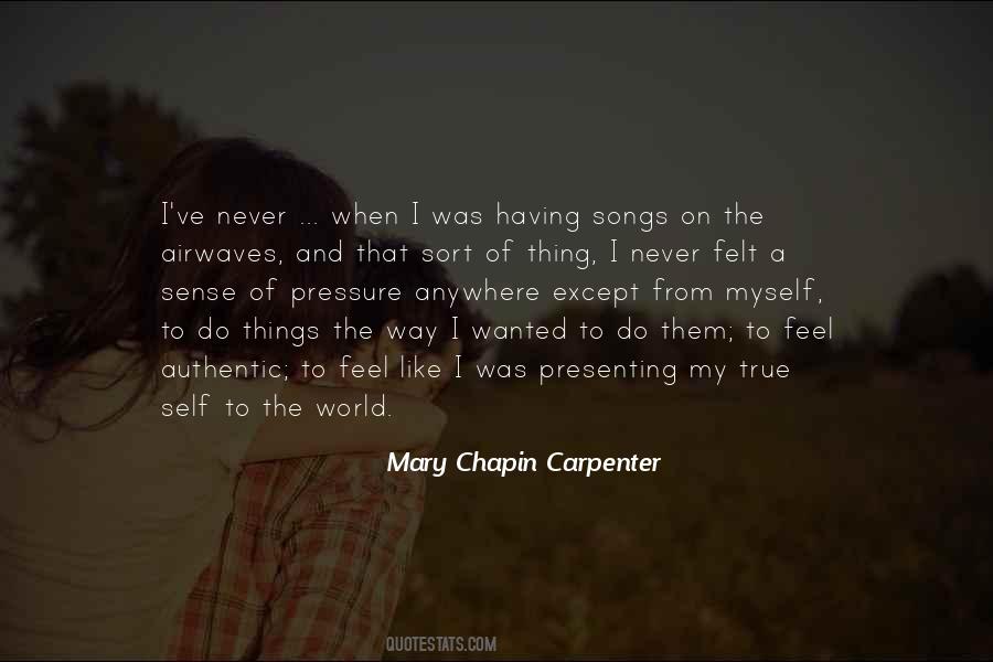 Mary Chapin Carpenter Quotes #93228
