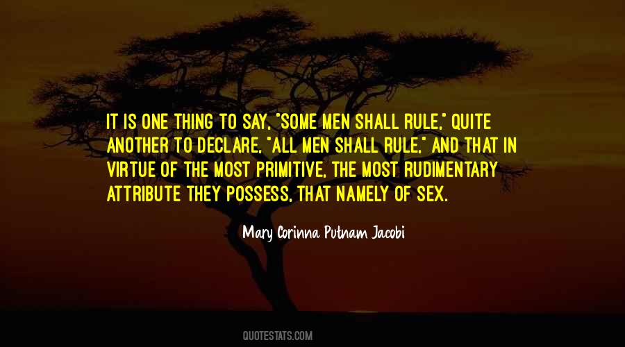 Mary Corinna Putnam Jacobi Quotes #1122785