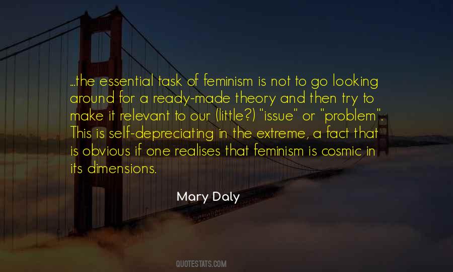 Mary Daly Quotes #342407