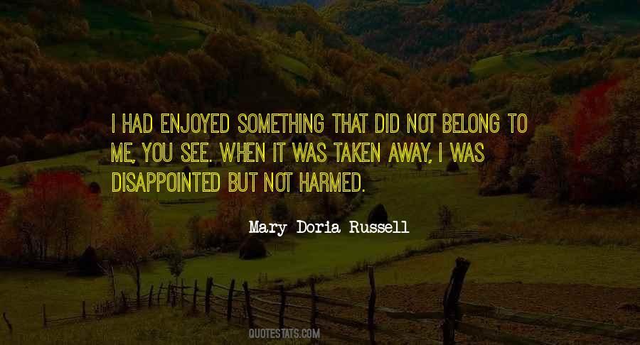 Mary Doria Russell Quotes #1436457