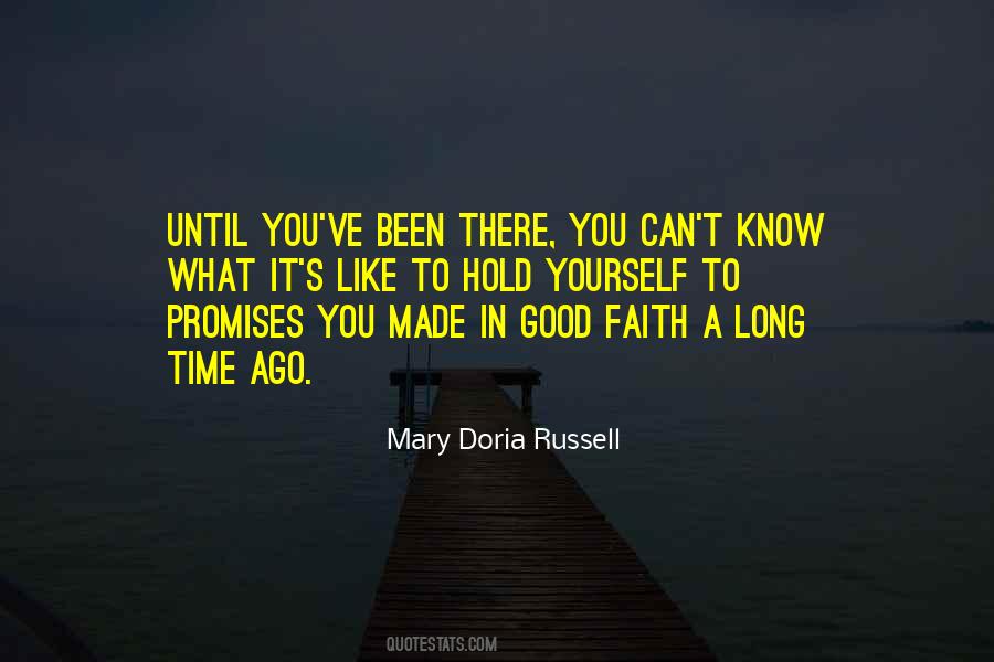 Mary Doria Russell Quotes #1514721