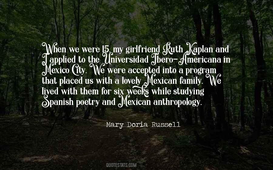 Mary Doria Russell Quotes #1645280