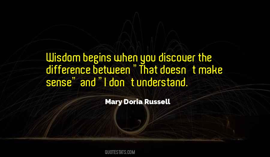 Mary Doria Russell Quotes #1878619