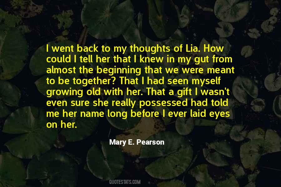 Mary E. Pearson Quotes #1243494
