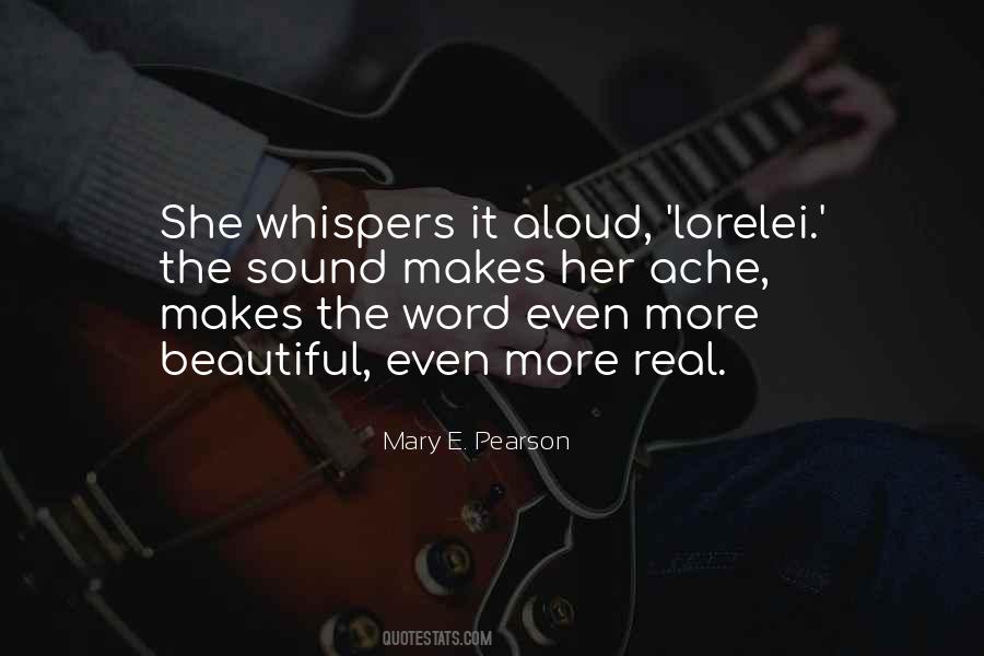 Mary E. Pearson Quotes #1395799