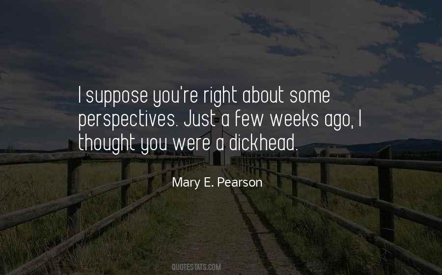 Mary E. Pearson Quotes #743119