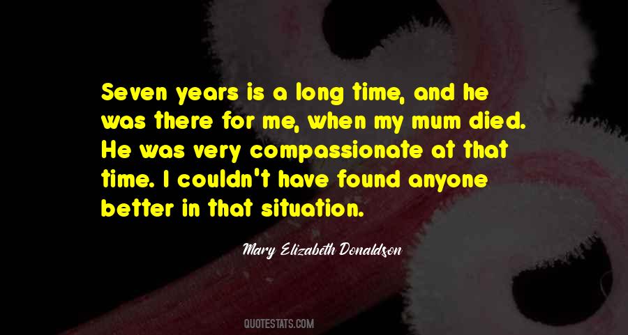 Mary Elizabeth Donaldson Quotes #336765