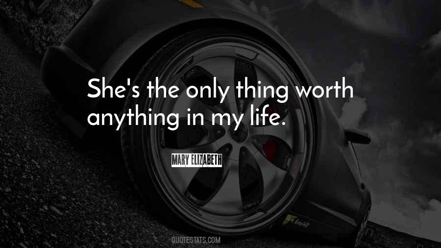 Mary Elizabeth Quotes #1069418