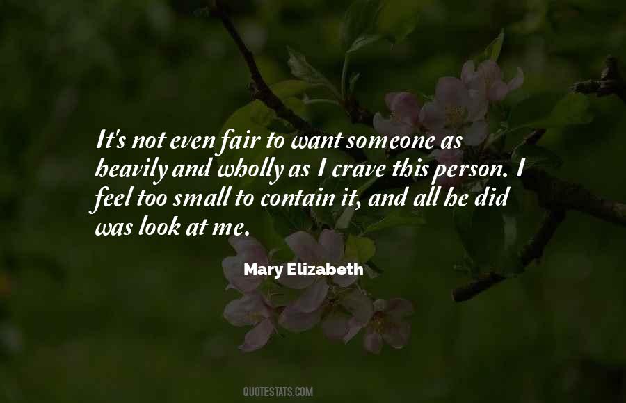 Mary Elizabeth Quotes #172542