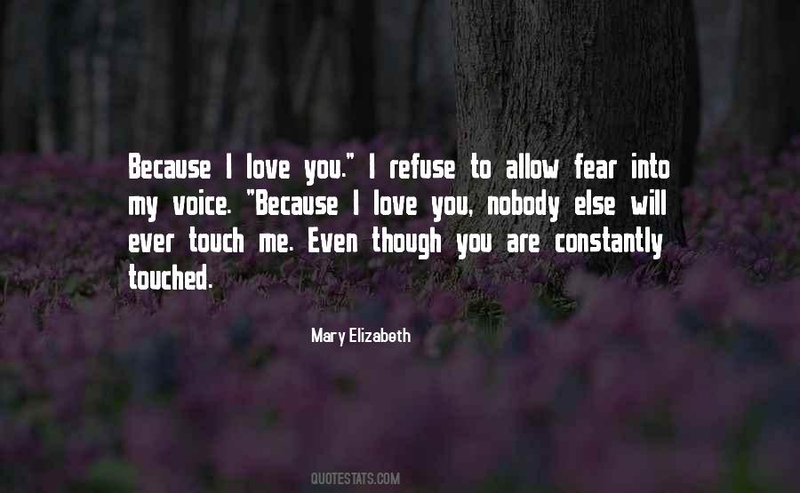 Mary Elizabeth Quotes #440986