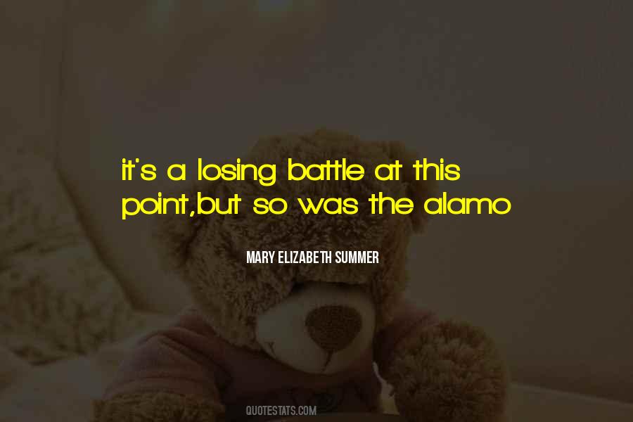 Mary Elizabeth Summer Quotes #1142537