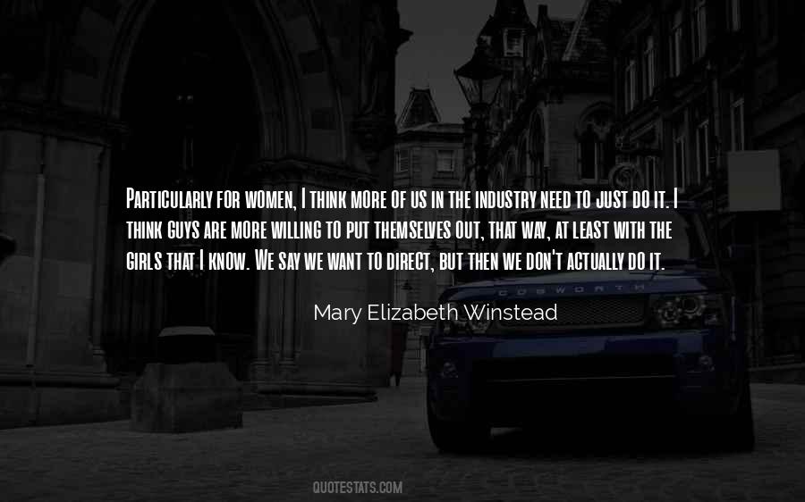 Mary Elizabeth Winstead Quotes #1129951