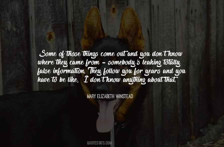 Mary Elizabeth Winstead Quotes #78821