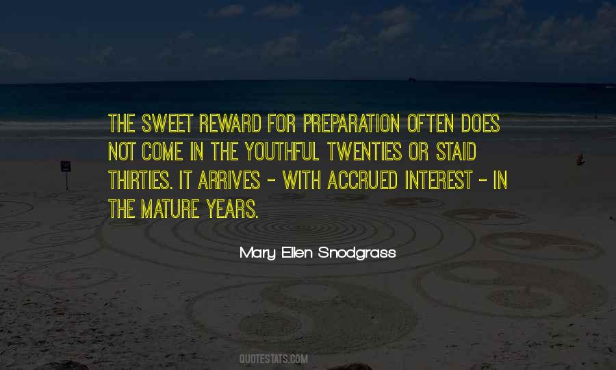 Mary Ellen Snodgrass Quotes #283631