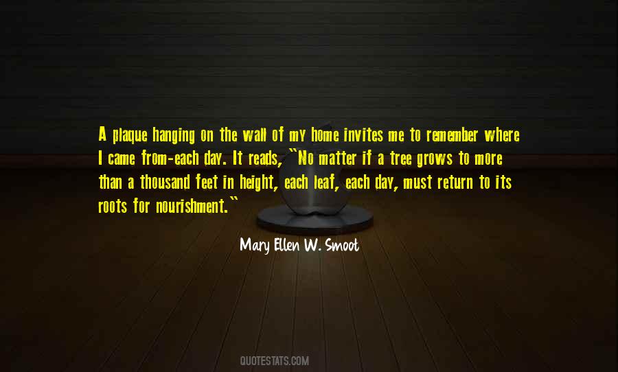Mary Ellen W. Smoot Quotes #1600371
