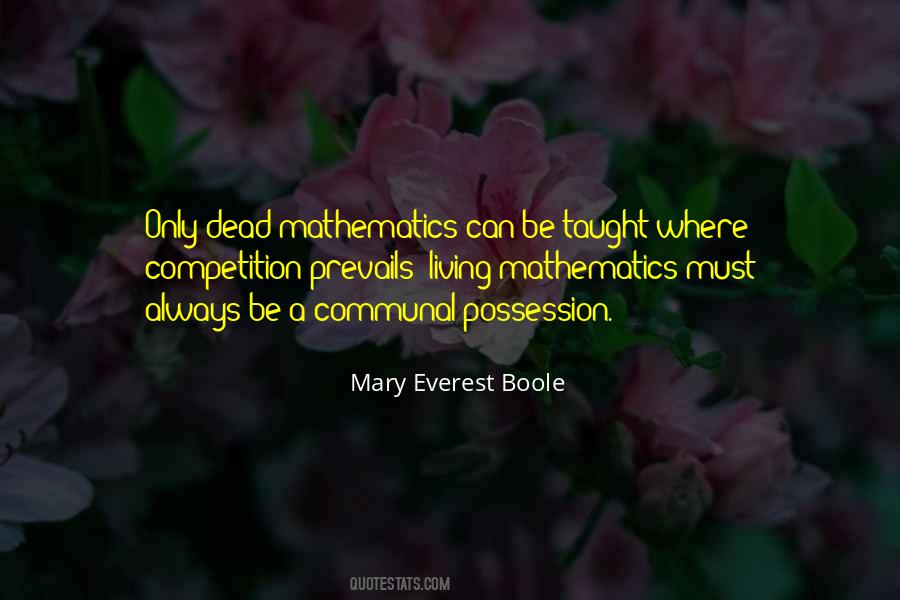 Mary Everest Boole Quotes #474389