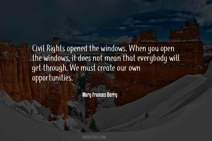 Mary Frances Berry Quotes #1087536