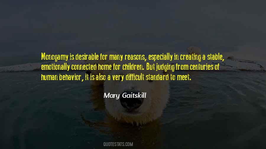 Mary Gaitskill Quotes #69482