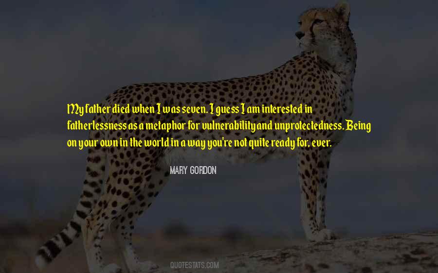 Mary Gordon Quotes #1470498