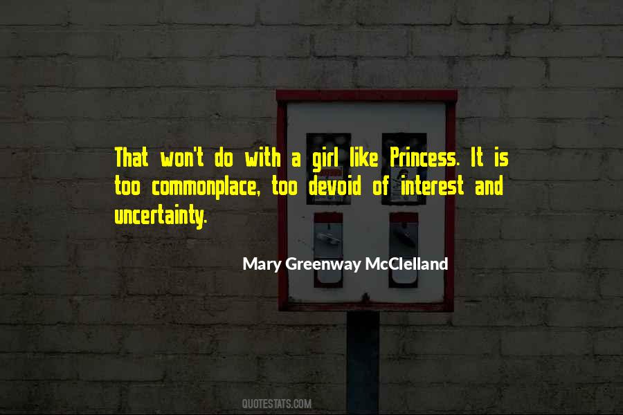 Mary Greenway McClelland Quotes #1111586