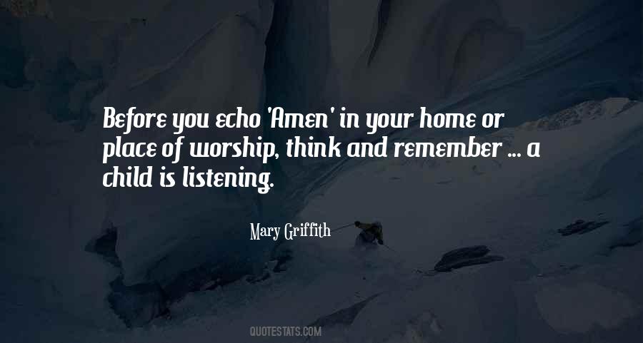 Mary Griffith Quotes #72466