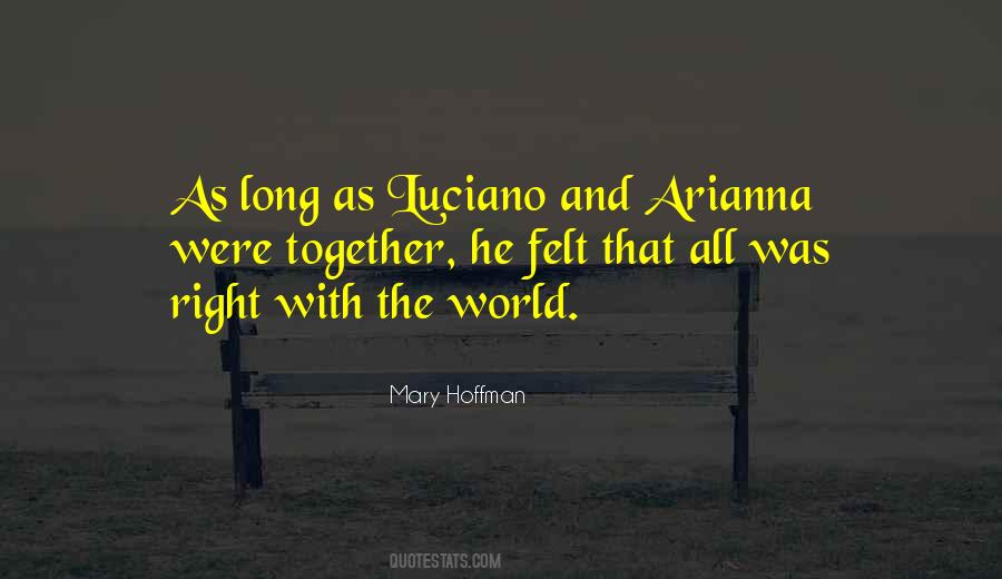 Mary Hoffman Quotes #1549601
