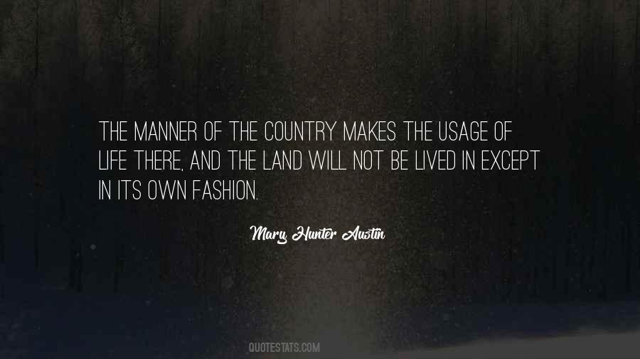 Mary Hunter Austin Quotes #188913