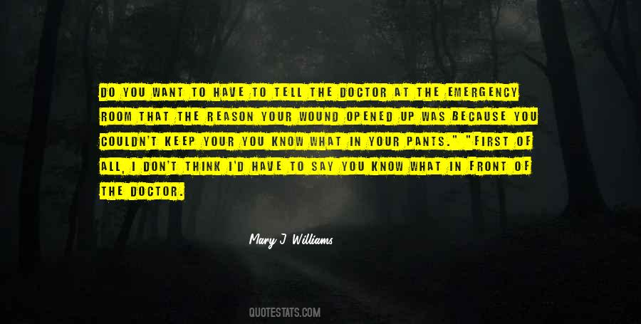 Mary J. Williams Quotes #733133