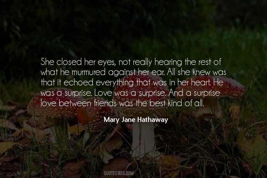 Mary Jane Hathaway Quotes #996089