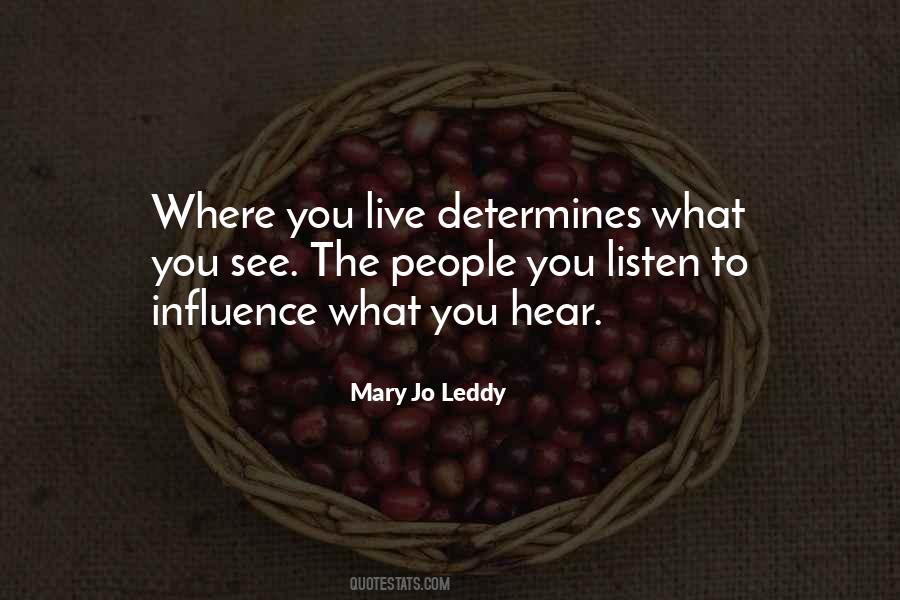 Mary Jo Leddy Quotes #659331