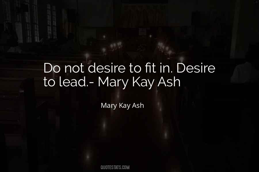 Mary Kay Ash Quotes #1025112