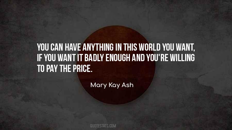 Mary Kay Ash Quotes #131702
