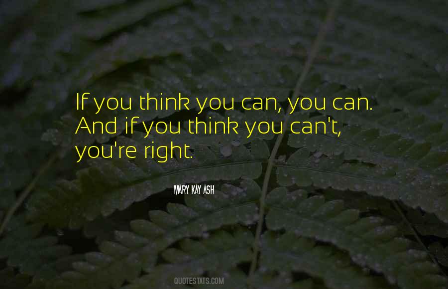 Mary Kay Ash Quotes #1867097