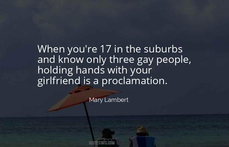 Mary Lambert Quotes #1479896