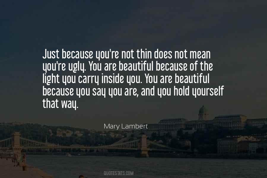 Mary Lambert Quotes #1599230