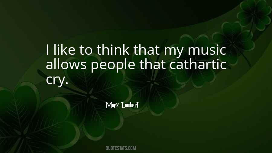 Mary Lambert Quotes #457846