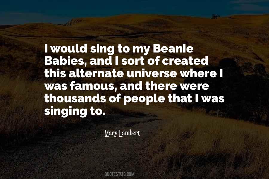 Mary Lambert Quotes #678494