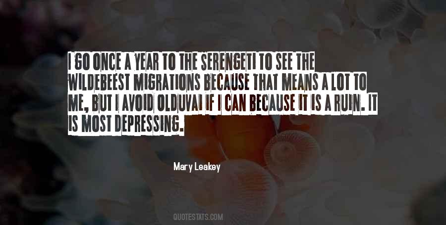 Mary Leakey Quotes #563981
