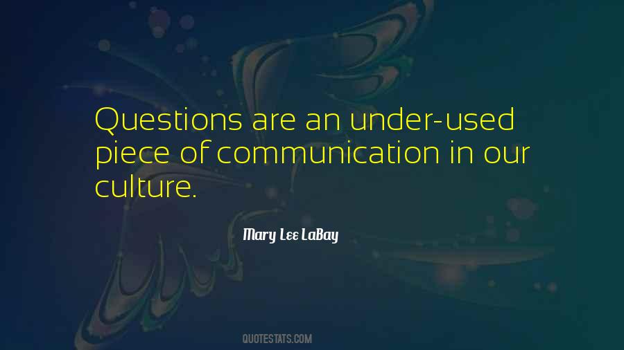 Mary Lee LaBay Quotes #1490885