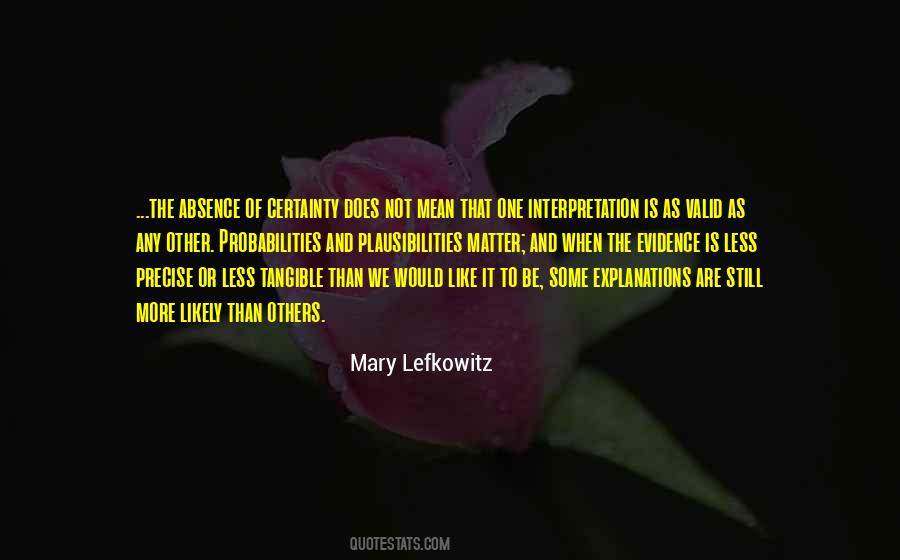 Mary Lefkowitz Quotes #778645 Mary Lefkowitz Quotes #778645