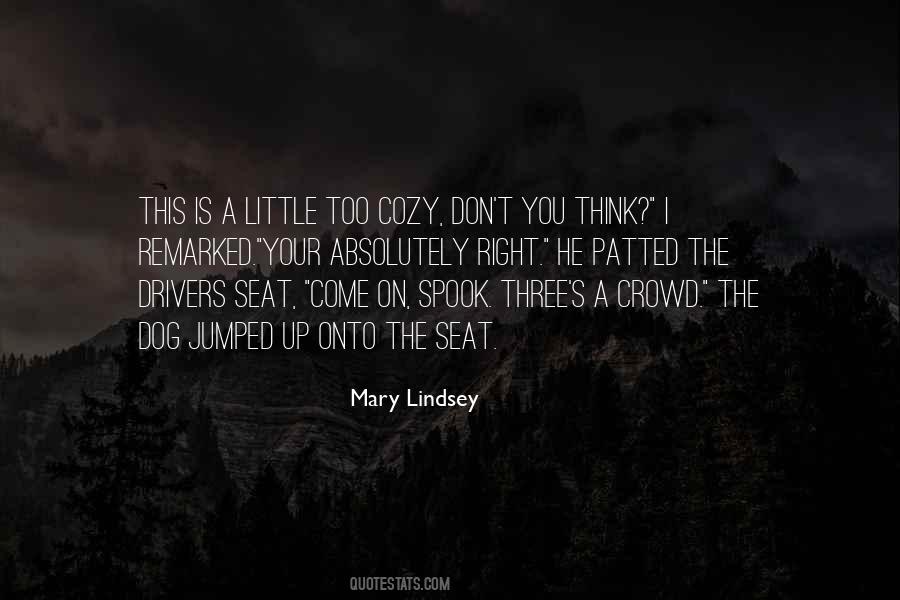 Mary Lindsey Quotes #1193384