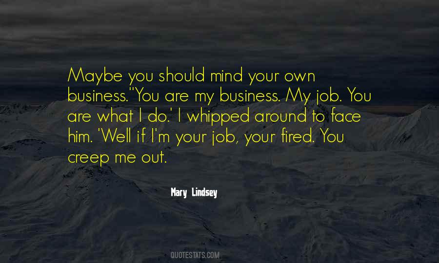 Mary Lindsey Quotes #1541941