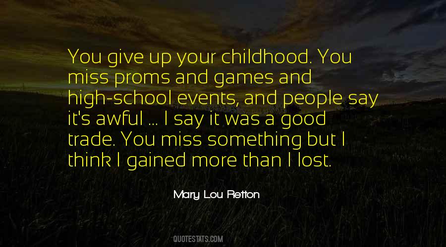 Mary Lou Retton Quotes #371175