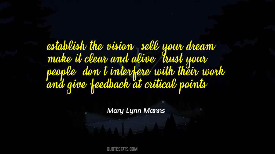 Mary Lynn Manns Quotes #644655