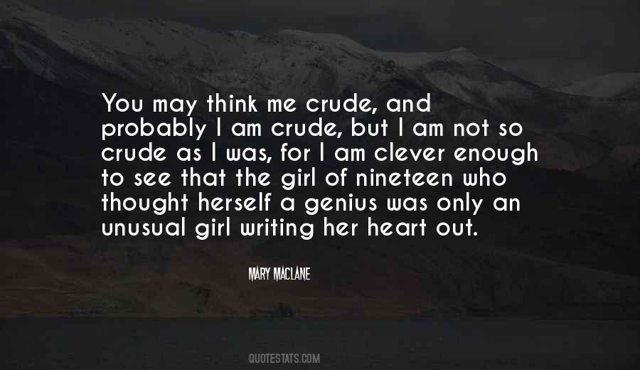 Mary MacLane Quotes #1379792